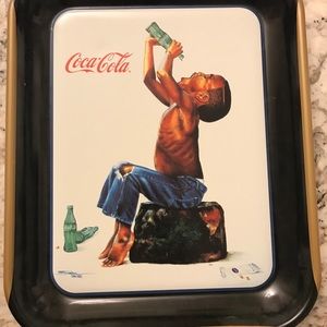 Tray - Metal Coke Tray